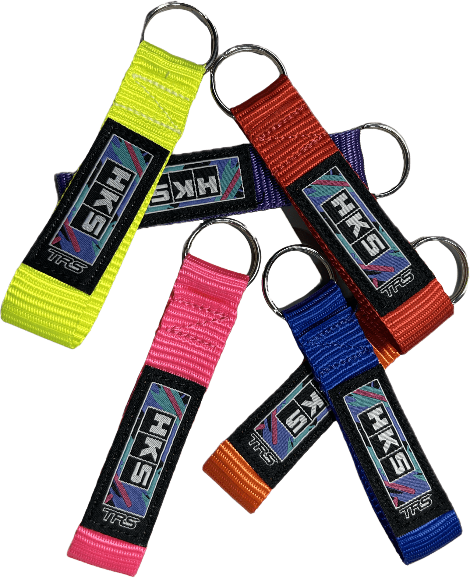 HKS KEYRING TRS RED