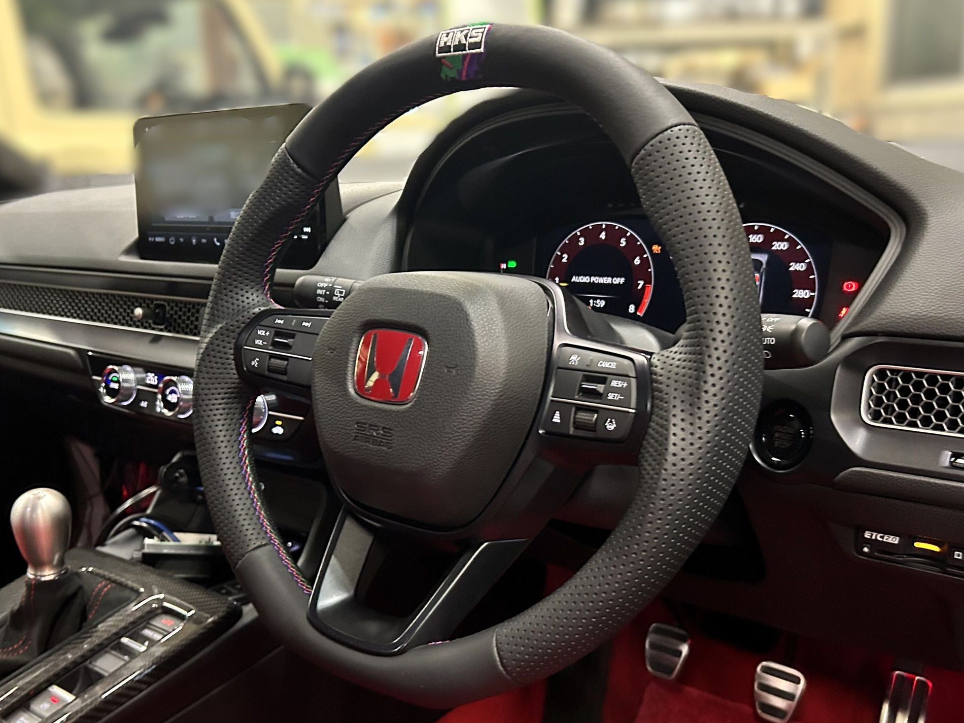 HKS REPLACEMENT STEERING FL5 CIVIC TYPE-R