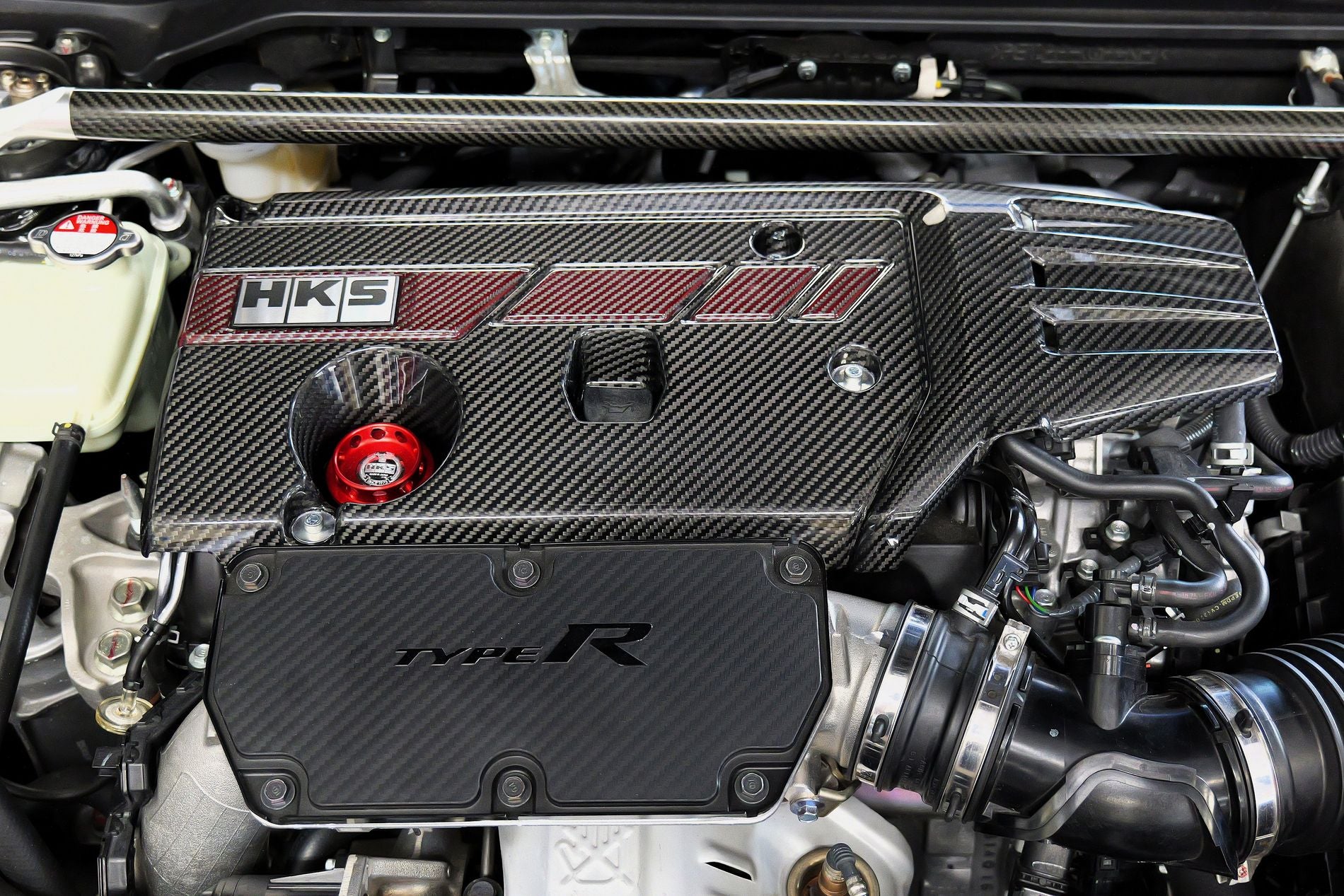CARBON ENGINE COVER FL5 FK8