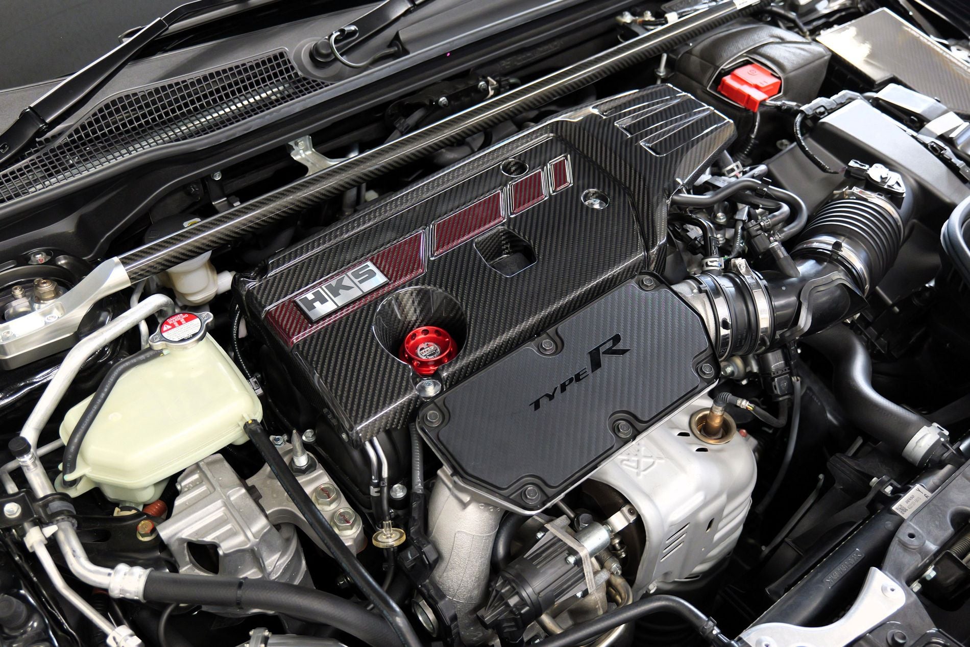 CARBON ENGINE COVER FL5 FK8