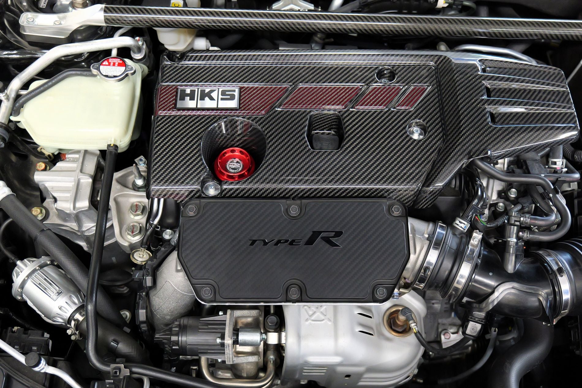 CARBON ENGINE COVER FL5 FK8