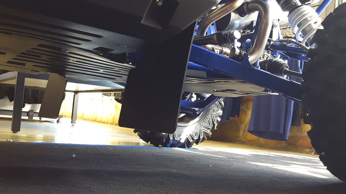 Yamaha YXZ1000R 2016+ Mud Flap & Rear Rock Guard Full Kit.-Grocery Getter Performance