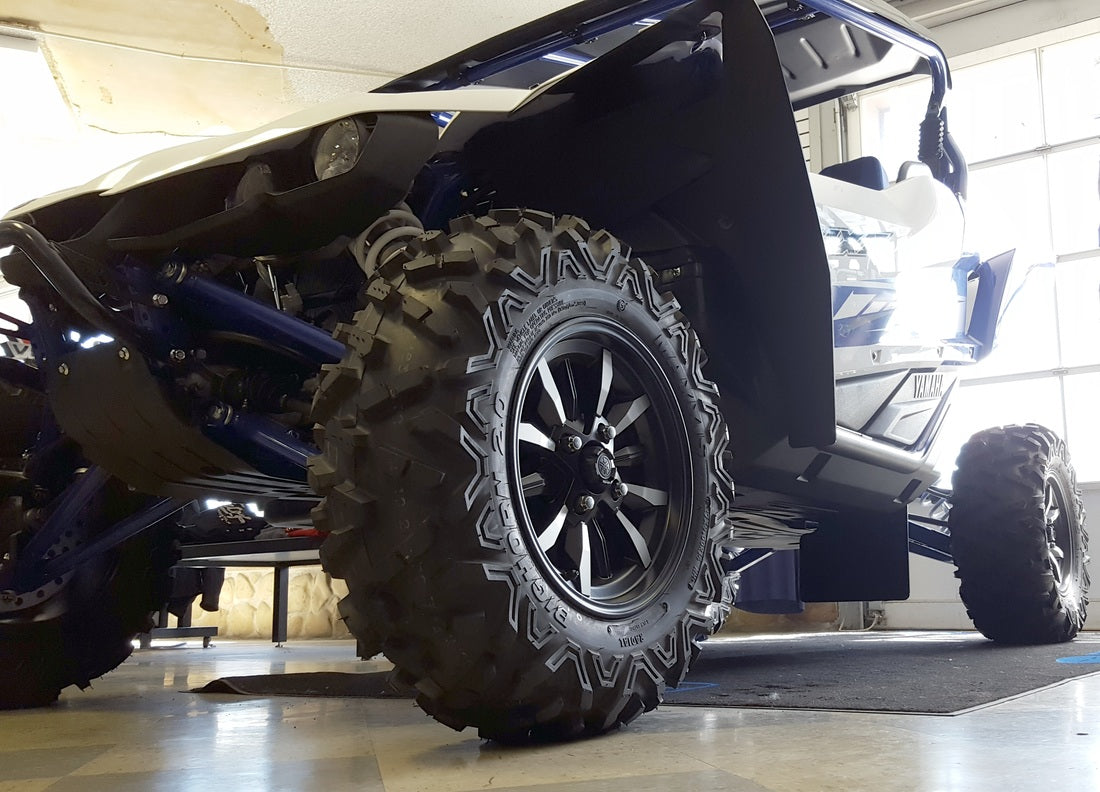 Yamaha YXZ1000R 2016+ Mud Flap & Rear Rock Guard Full Kit.-Grocery Getter Performance
