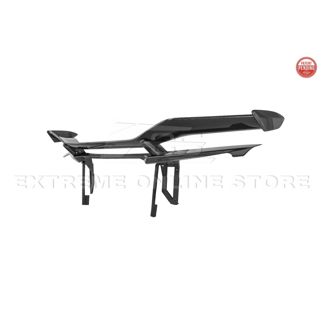 Z06 Conversion Corvette C8 All Model DRY CARBON FIBER Rear High Wing
