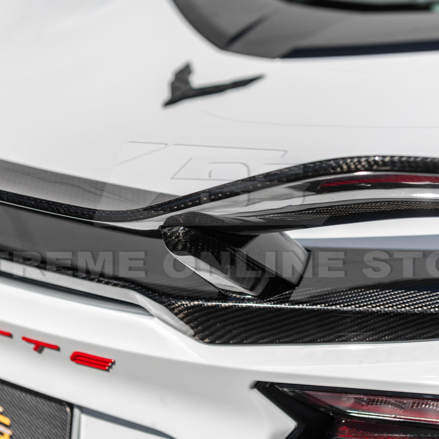 Z06 Conversion Corvette C8 All Model DRY CARBON FIBER Rear High Wing