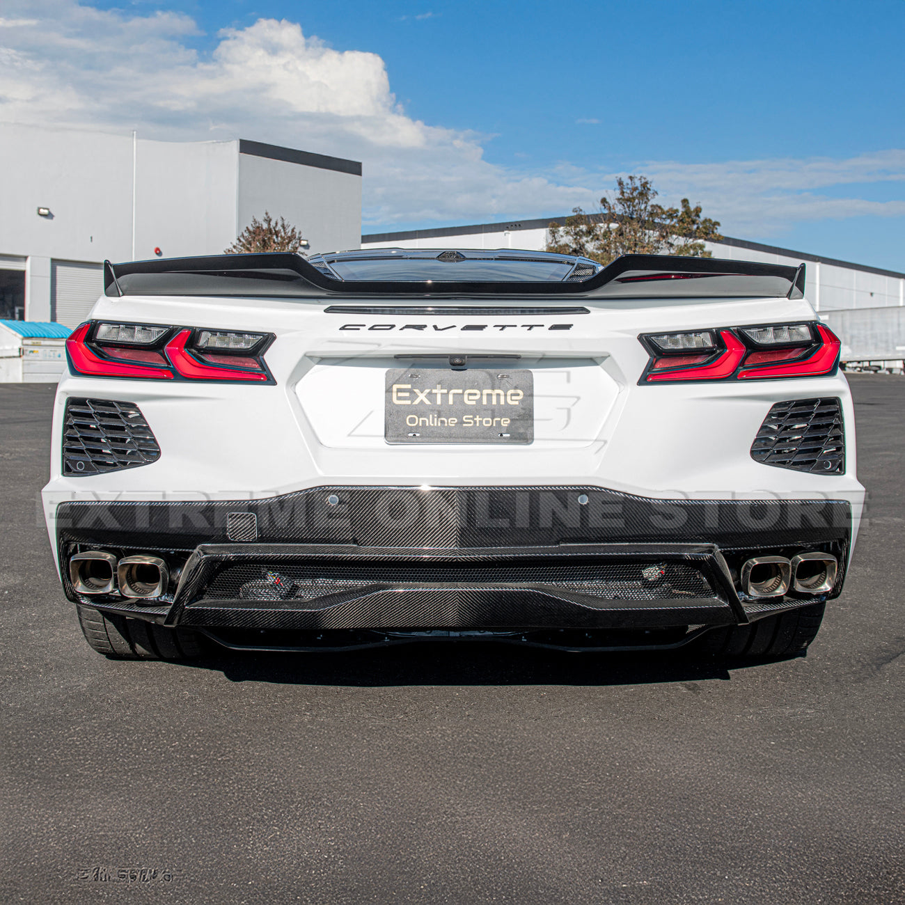 Z06 Visible Package Corvette C8 Stingray Rear Spoiler
