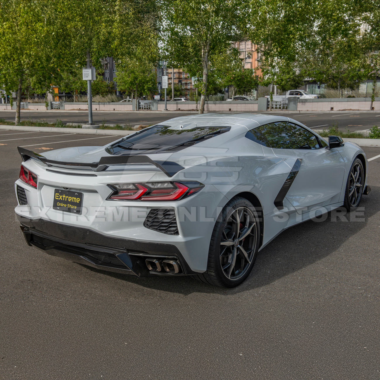 Z51 Package Corvette C8 Stingray Rear Add-On Wicker Extension