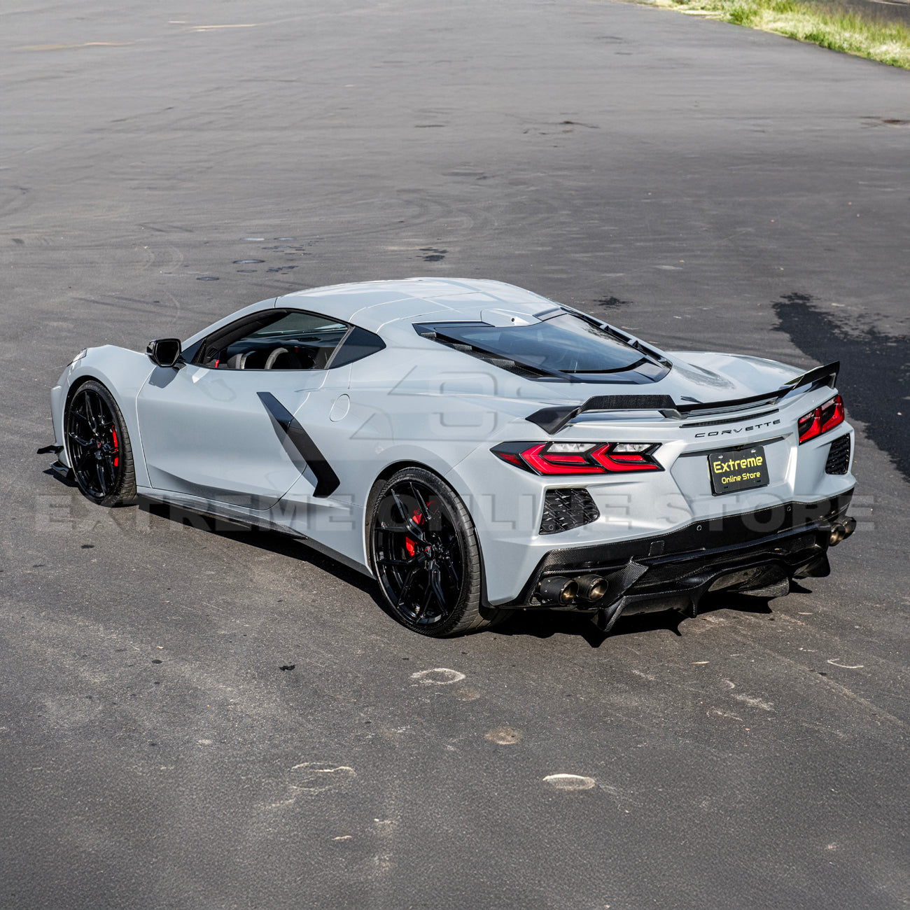 Z51 Package Corvette C8 Stingray Rear Add-On Wicker Extension