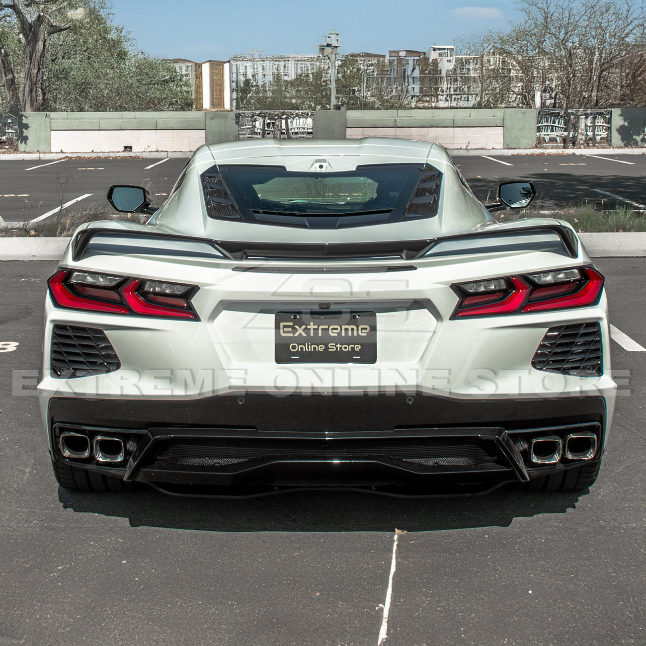 Z51 Wickerbill Package Corvette C8 Stingray Rear Trunk Spoiler