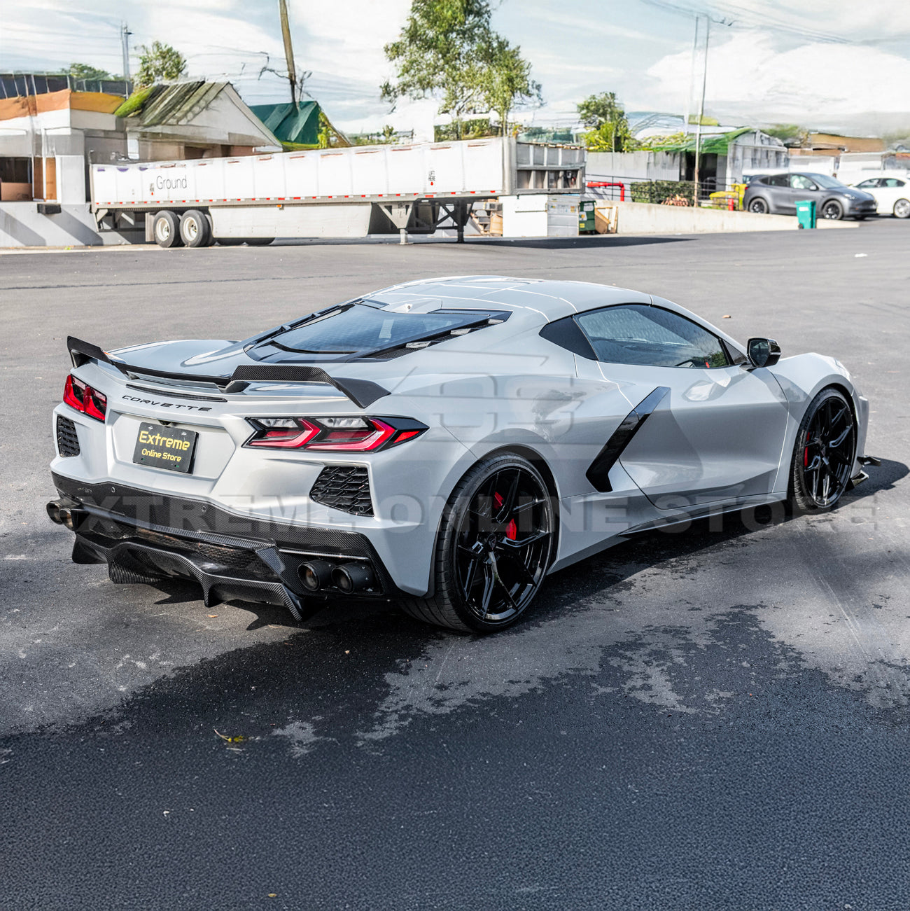 Z51 Wickerbill Package Corvette C8 Stingray Rear Trunk Spoiler