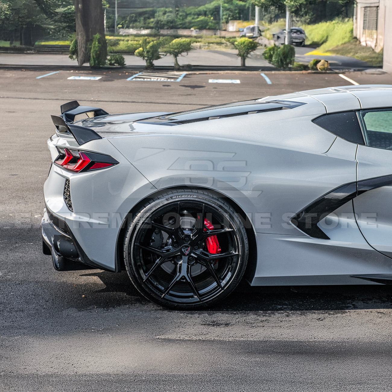 Z51 Wickerbill Package Corvette C8 Stingray Rear Trunk Spoiler