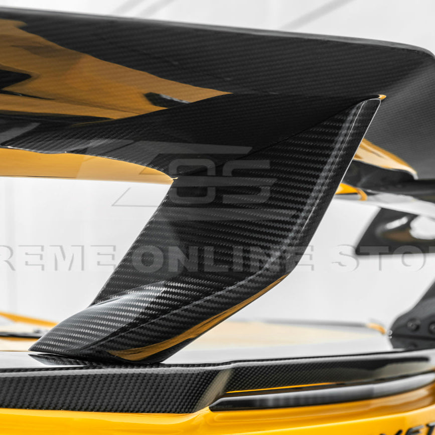ZR1 Package Corvette C8 Z06 / E-Ray DRY CARBON FIBER Rear Spoiler