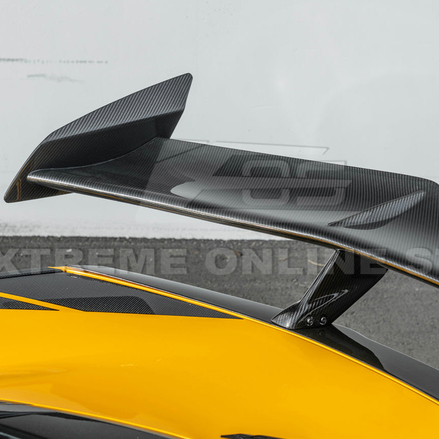 ZR1 Package Corvette C8 Z06 / E-Ray DRY CARBON FIBER Rear Spoiler