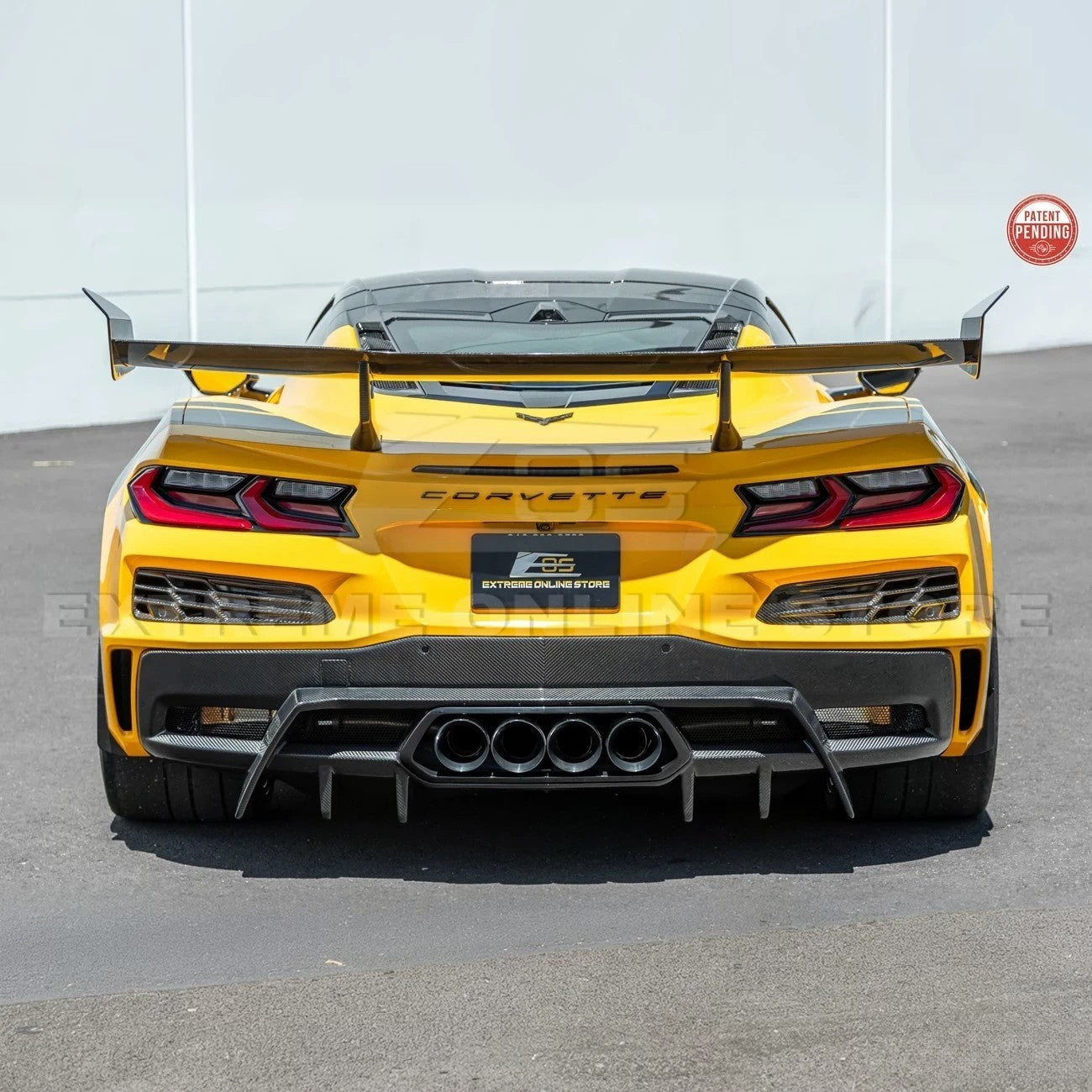 ZR1 Package Corvette C8 Z06 / E-Ray DRY CARBON FIBER Rear Spoiler