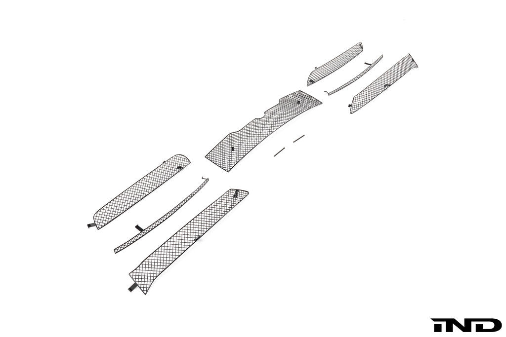 Zunsport Porsche Carrera 992.2 Front Lower Grille Set